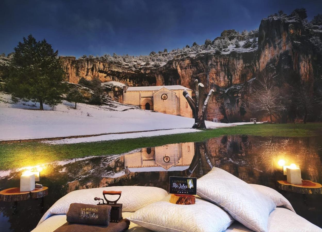 Casa Rural La Puerta Del Rio Lobos San Leonardo de Yagüe Zewnętrze zdjęcie